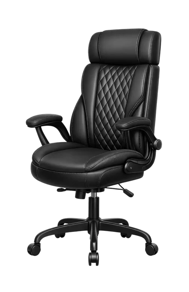 Executive office chair from Office Chairs Suppliers in Qatar with premium leather design and comfort.
