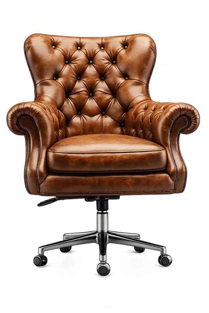 Luxury leather executive office chair – premium Office Chairs Qatar for executive and managerial offices.