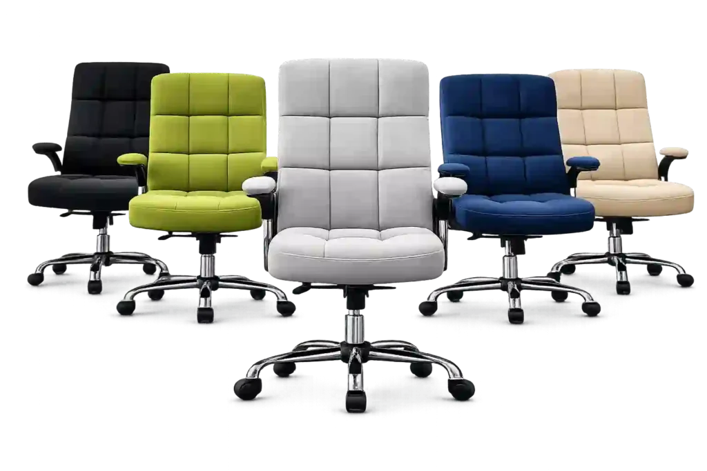 Different types of office chairs from Office Chairs Suppliers in Qatar including modern ergonomic and executive seating.